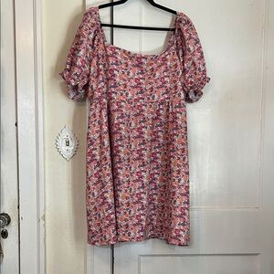 ARULA Floral Pink Dress